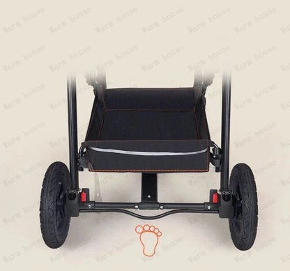 New Eggshell Twin Stroller Two-way Twin Stroller 2-in-1 Twin Children's Stroller Double Sleeping Basket with Adjustable Angle