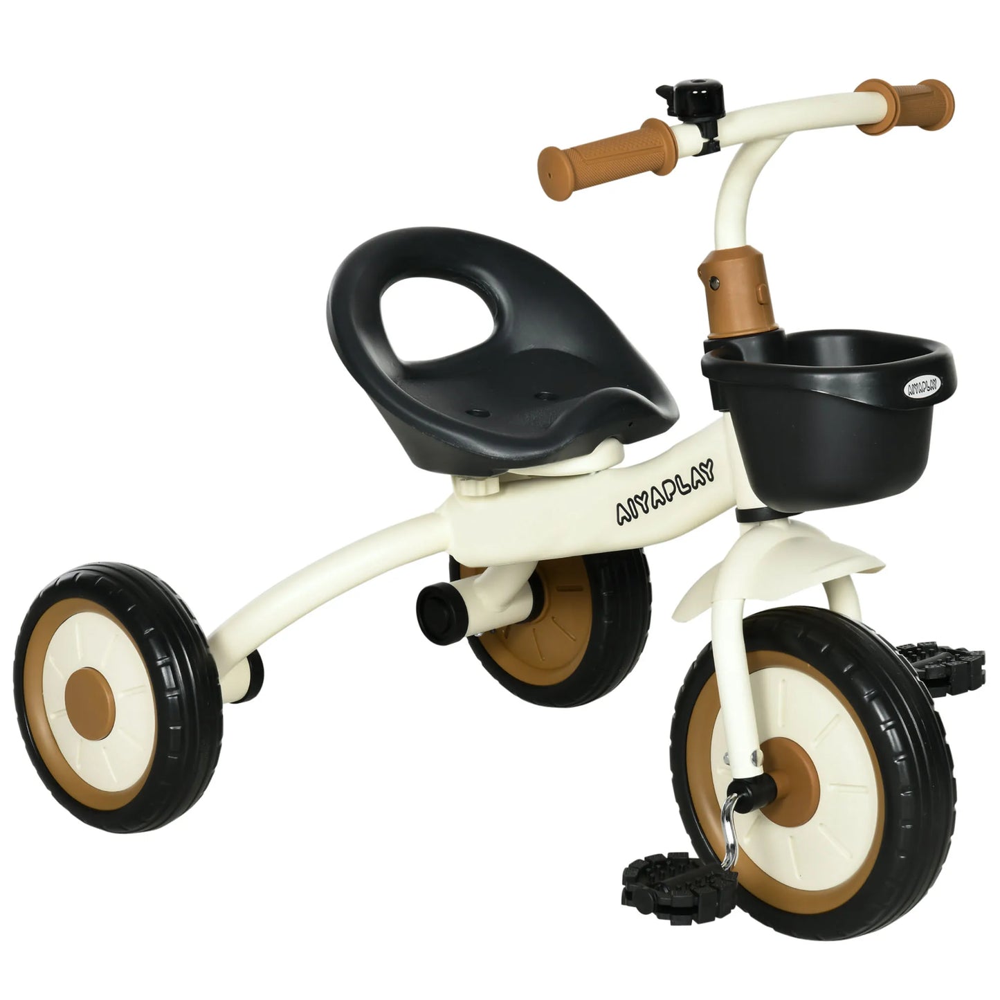 Kids Tricycle with Basket & Adjustable Seat (Ages 2–5)