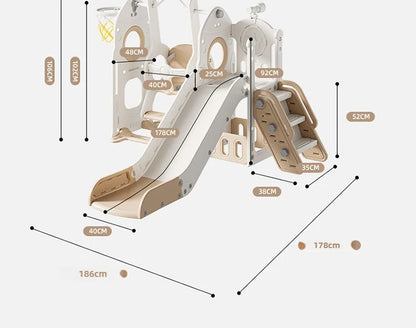 Children's Slide Indoor Home Slide Swing Multi-function Combination Baby Toy Small Family Amusement Park