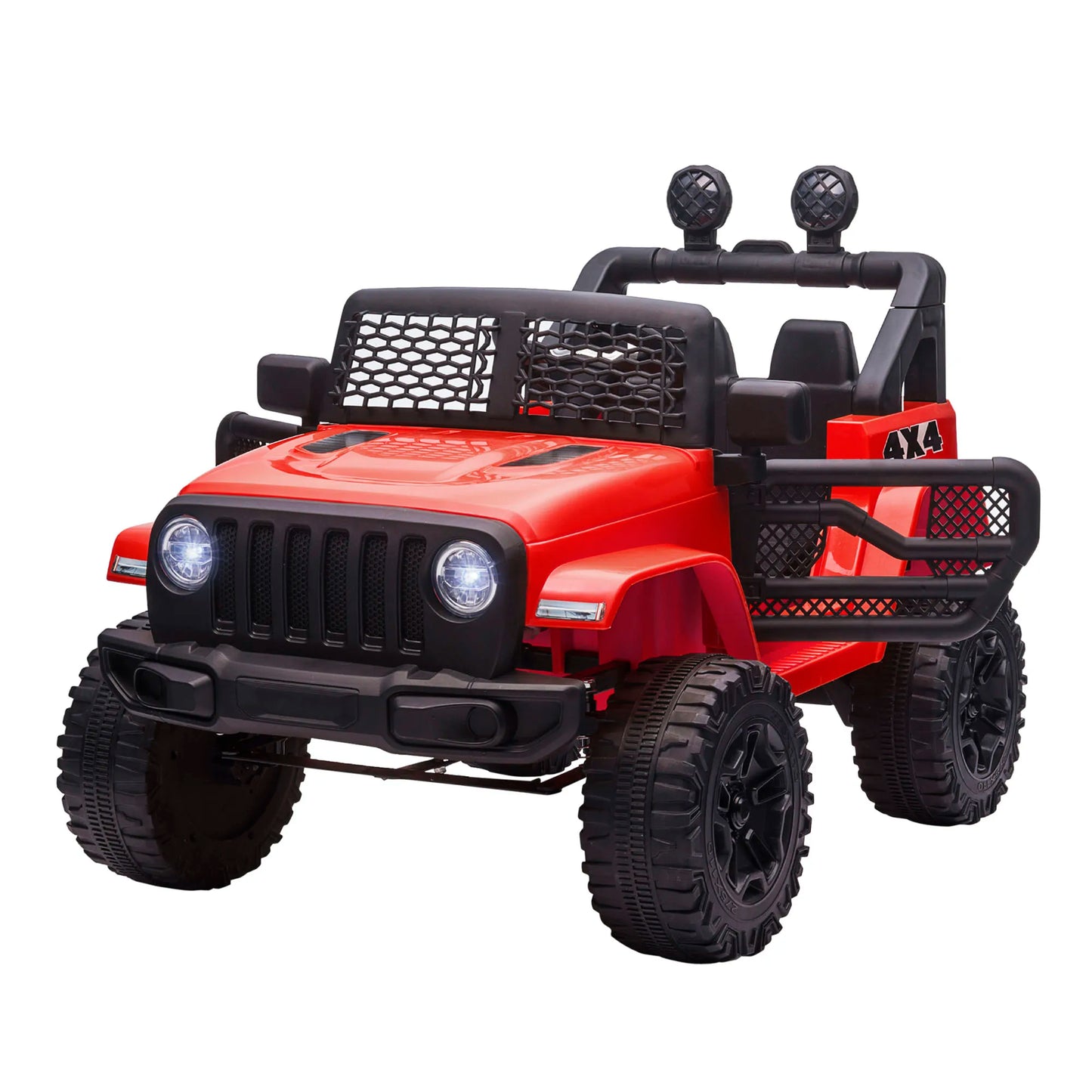12V Kids Off-Road Electric Ride-On Truck with Remote Control