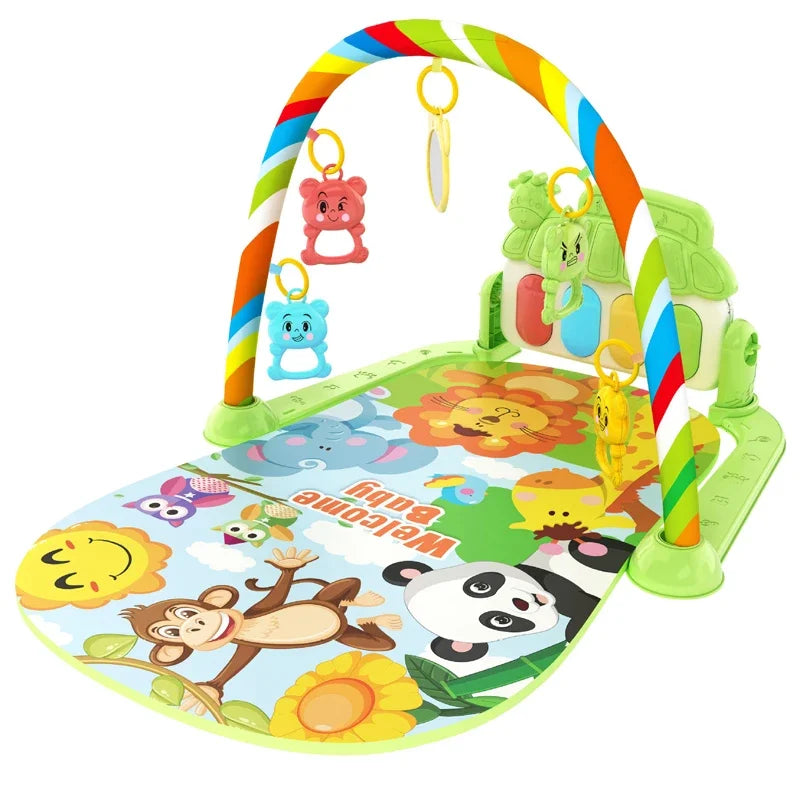 BabyBlush Musical Baby Activity Gym & Piano Play Mat
