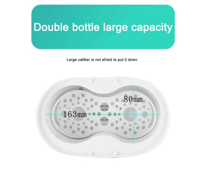 TINSOL Multi-function Baby Nursing Bottle Heater Sterilizer Fast Breast Milk Bottle Warmer with Accurate Temperature Control