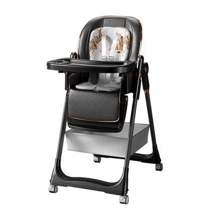 baby feeding chair Baby highchair to eat baby seats Baby Dining Table and Chairs Infant Tables Feeding Baby Feeding Chair with Wheels