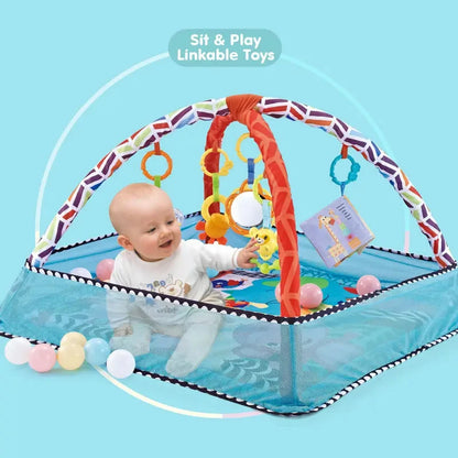 Sensory Play Gym & Crawling Mat – Learn, Play & Grow!
