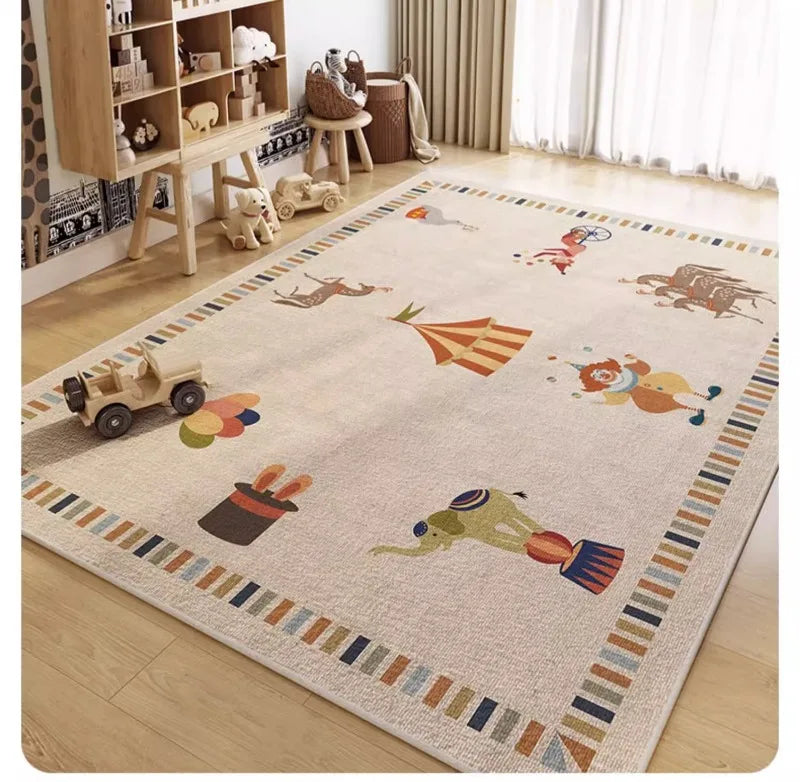 Children Room Carpet Living Room Study Toy Reading Area Baby Crawling Carpet Play Anti Fouling Anti Slip Rug Baby Playing Mat