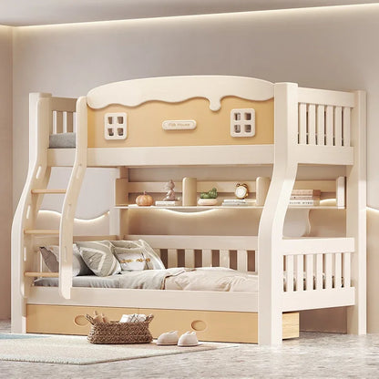 Modern Solid Wood Convertible Toddler Bed