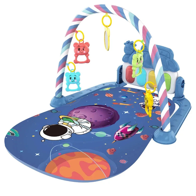 BabyBlush Musical Baby Activity Gym & Piano Play Mat