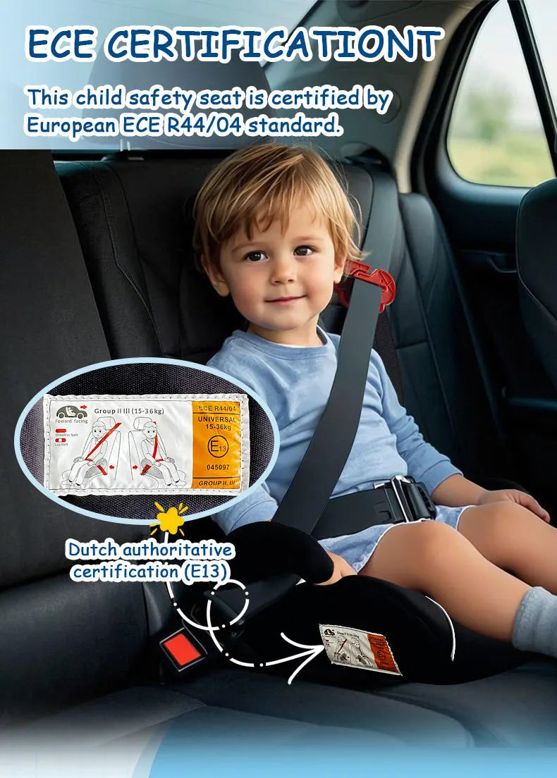 Portable Car Seat Supplies Safety Seat Booster Cushion Child Seat Dining Chair Cushion High-quality Car Interior Holiday Gift