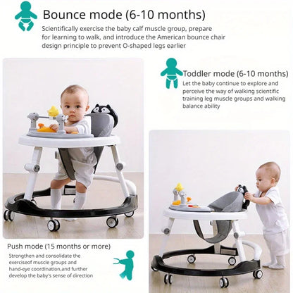 Foldable 3-in-1 Baby Walker – Safe, Smart & Space-Saving