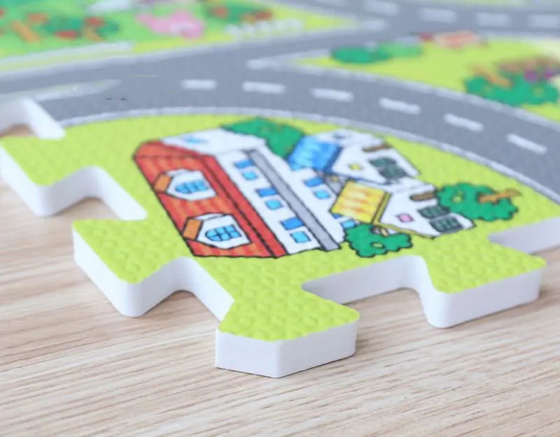 Traffic Adventure Play Mat – Drive, Learn & Explore!
