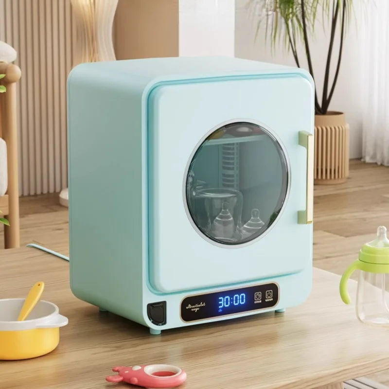 Baby Bottle Sterilizer with Pasteurization, 23L UV Disinfection Cabinet, Multi-functional Disinfection Pot for Baby Accessories