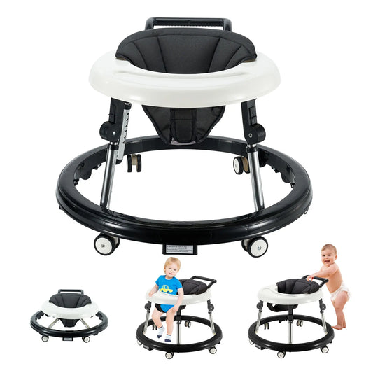 Foldable Baby Walker – 5 Height Levels & Smooth Glide Wheels