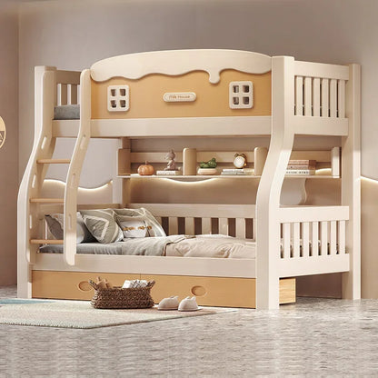 Modern Solid Wood Convertible Toddler Bed