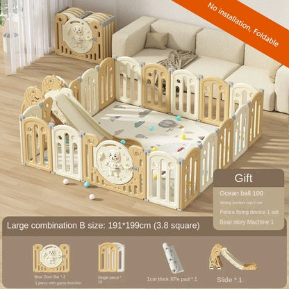 BabyBlush Luxury Baby Playground Playpen Combination