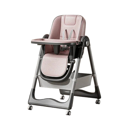 BabyBlush Foldable Adjustable Baby High Chair