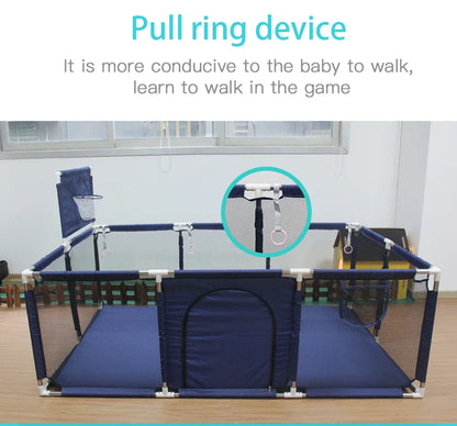 IMBABY Baby Playground Large Baby Playpen Machine Washable Baby Activity Fence Ball Pool Games Playpen for Child Safety Barries