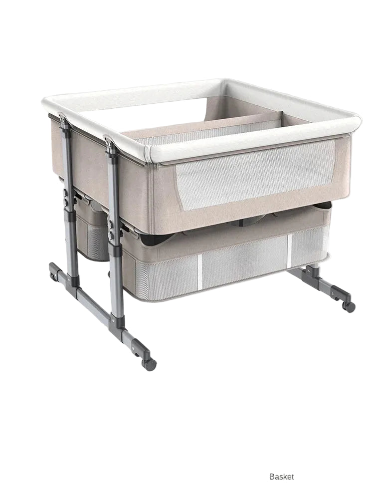 Twin Bedside Baby Crib