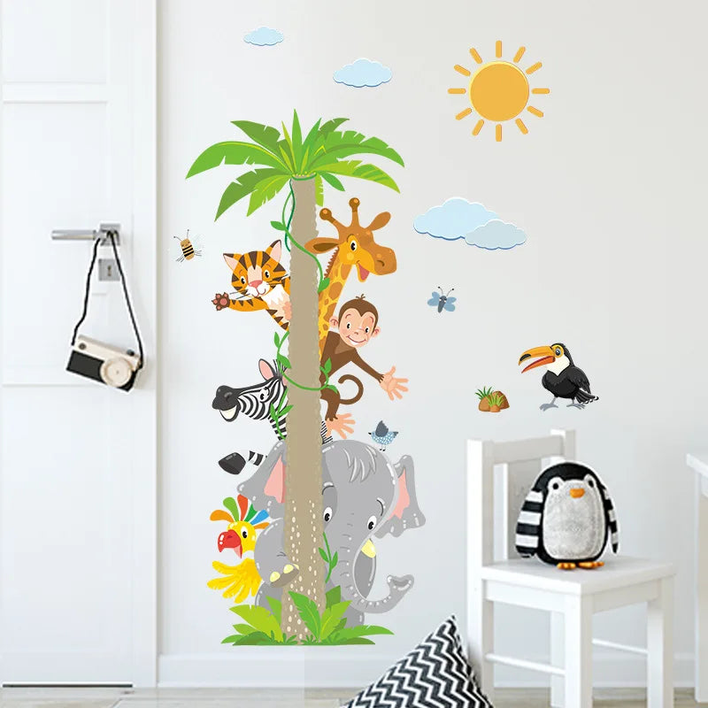 Jungle Adventure Wall Stickers – Bring the Wild to Their Room