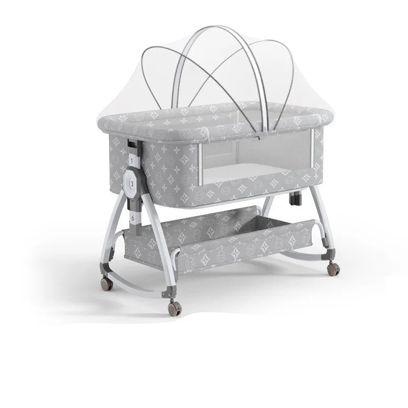 Portable Foldable Baby Crib & Bassinet – Bedside Co-Sleeper Travel Bed