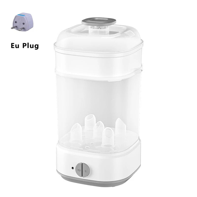 Baby Electric Steam Bottle Sterilizer Feeding Bottle Sterilizers Milk Warmer Electric Kid Bottle Sanitizer with Timer