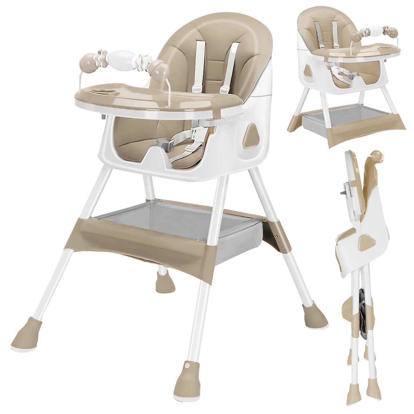 BabyBlush 3-in-1 Convertible Baby High Chair