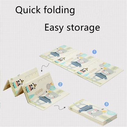 Baby Play Mats For Baby Game Mats Waterproof Children's Rug Playing Activity Gym Mat Crawling Play Floor Folding Soft Carpets