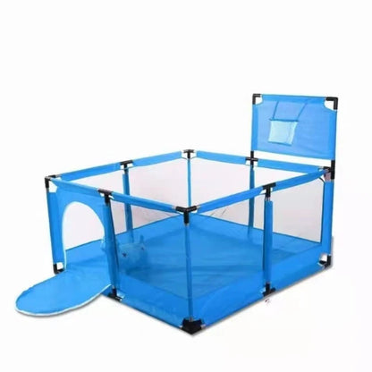 NEW Playpens for Baby with Pull Rings Indoor Baby Playground Kids Balls Pool Activity Fence Baby Games Park Child Safety Barrier