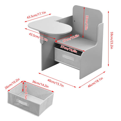 Kids Study Desk & Chair Set – Learn, Play & Create