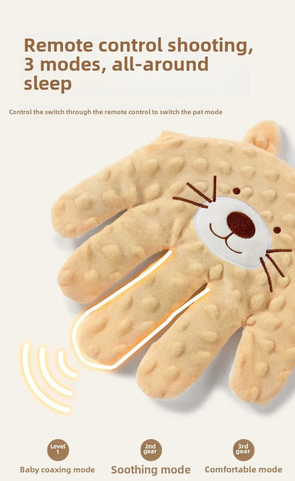 Newborns Sleep Aid Pacify Hand Glove Gentle Comfortable Cotton Soothing Toy for Comfortable Newborns Sleeping