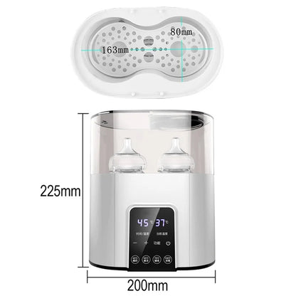 TINSOL Multi-function Baby Nursing Bottle Heater Sterilizer Fast Breast Milk Bottle Warmer with Accurate Temperature Control