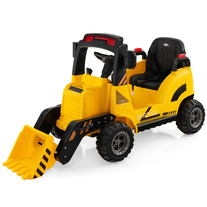 Mega Builder 12V Construction Tractor – Dig, Drive & Dominate!