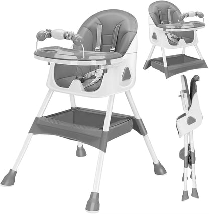 BabyBlush 3-in-1 Convertible Baby High Chair
