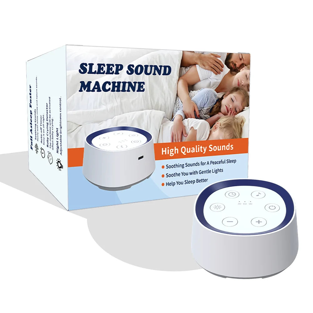White Noise Sleep Machine – Peaceful Nights, Every Night