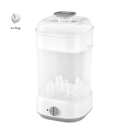 Baby Electric Steam Bottle Sterilizer Feeding Bottle Sterilizers Milk Warmer Electric Kid Bottle Sanitizer with Timer
