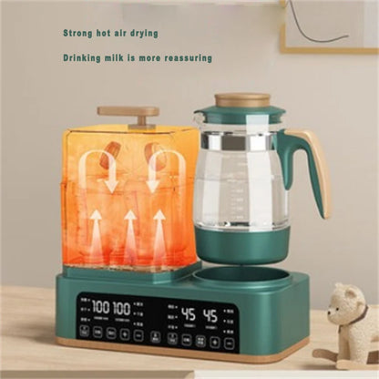 1.3L Baby Bottle Sterilizer Milk Warmer Constant Temperature Kettle Three In One Intelligent Washing Drying Two-in-One
