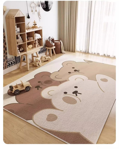 Children Room Carpet Living Room Study Toy Reading Area Baby Crawling Carpet Play Anti Fouling Anti Slip Rug Baby Playing Mat