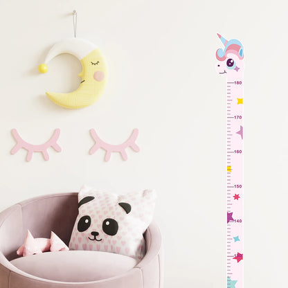 Grow With Me Animal Height Chart Wall Stickers