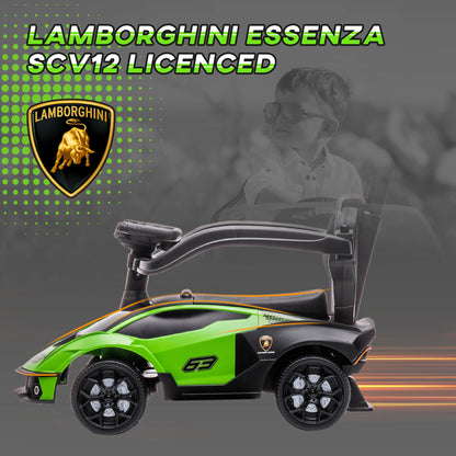 Lamborghini 2-in-1 Toddler Ride-On Push Car
