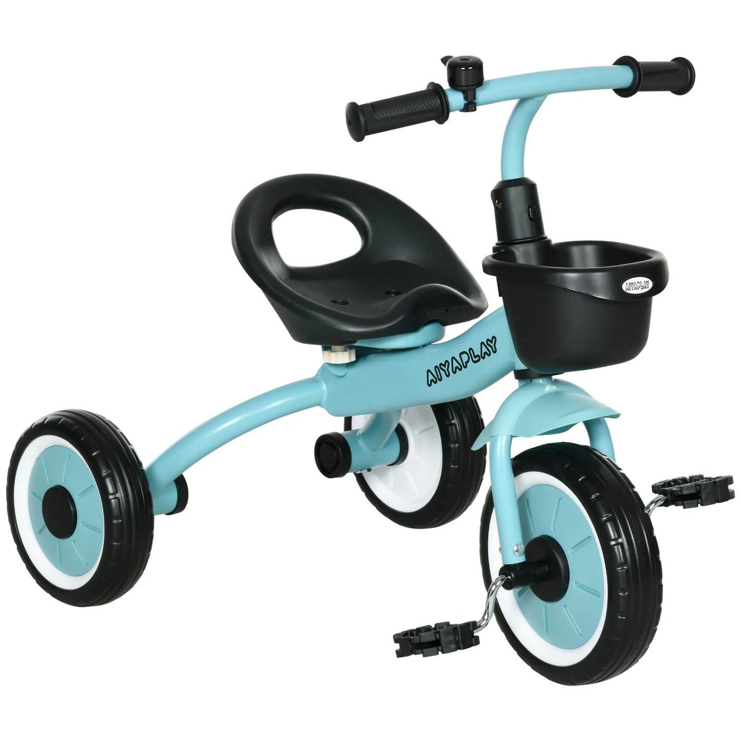 Kids Tricycle with Basket & Adjustable Seat (Ages 2–5)