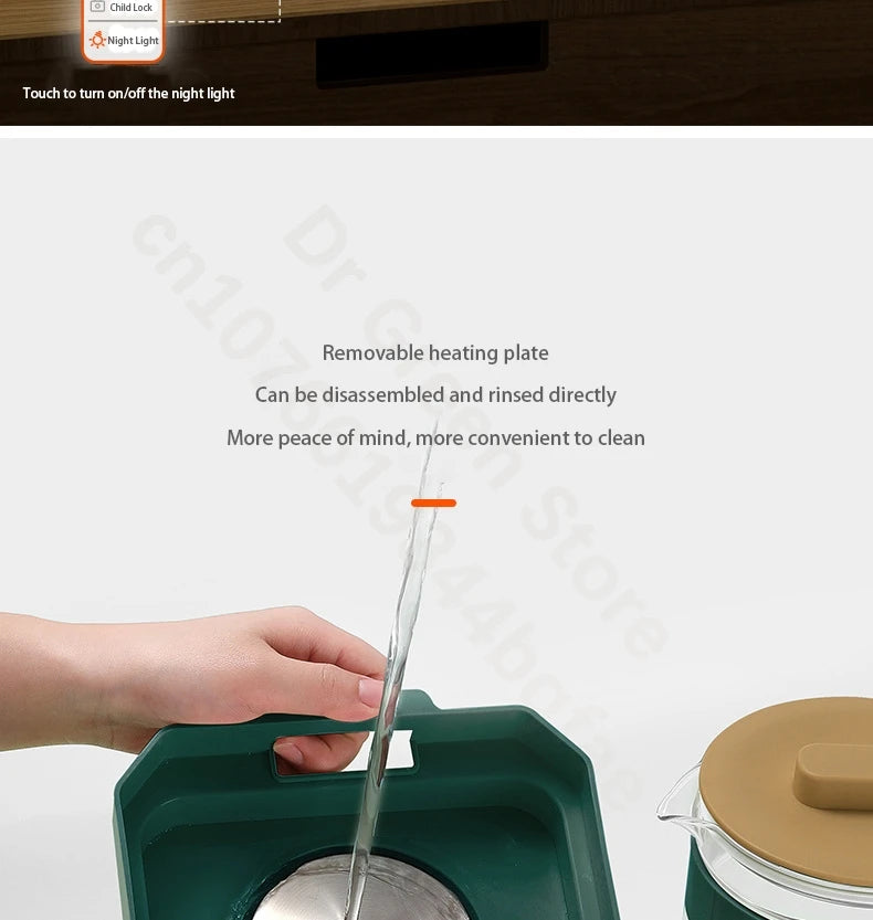 KH-8869 New upgraded professional intelligent constant temperature milk regulator  Baby bottle sterilizer Kettle