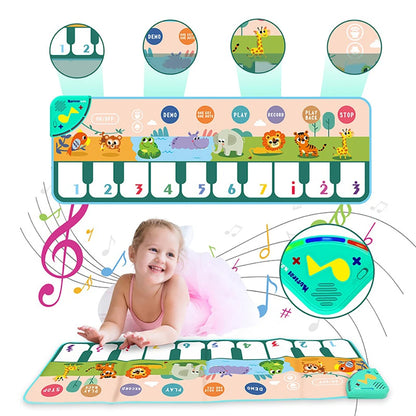 Musical Piano Play Mat – Learn, Move & Play!