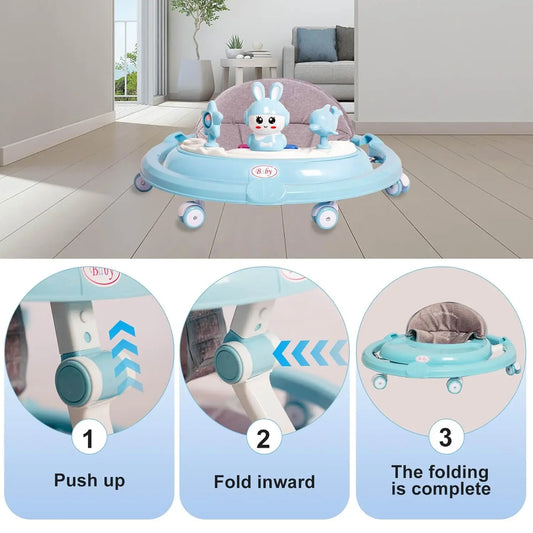 BabySteps Musical Walker – First Steps Made Fun & Safe