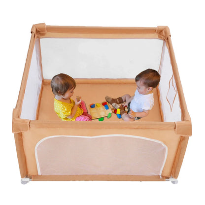 BabyBlush 120×120cm Baby Playpen – Safe Activity Play Yard