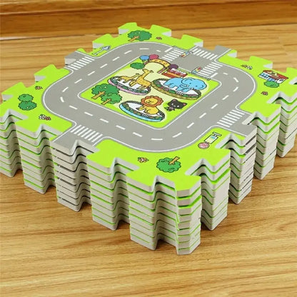 Traffic Adventure Play Mat – Drive, Learn & Explore!