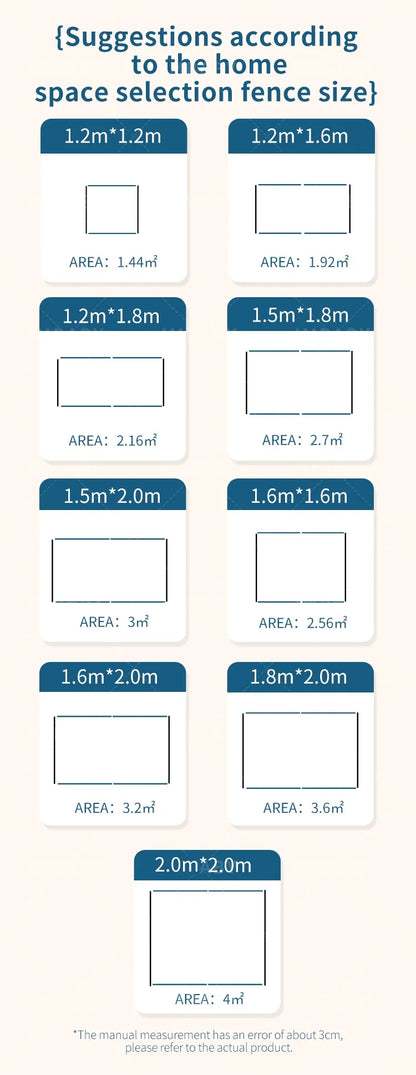 IMBABY Baby Playpens Light Gray Corralito for Baby Playground with Pull Ring Child Safety Barrier Fence Ball Box Game Playpen