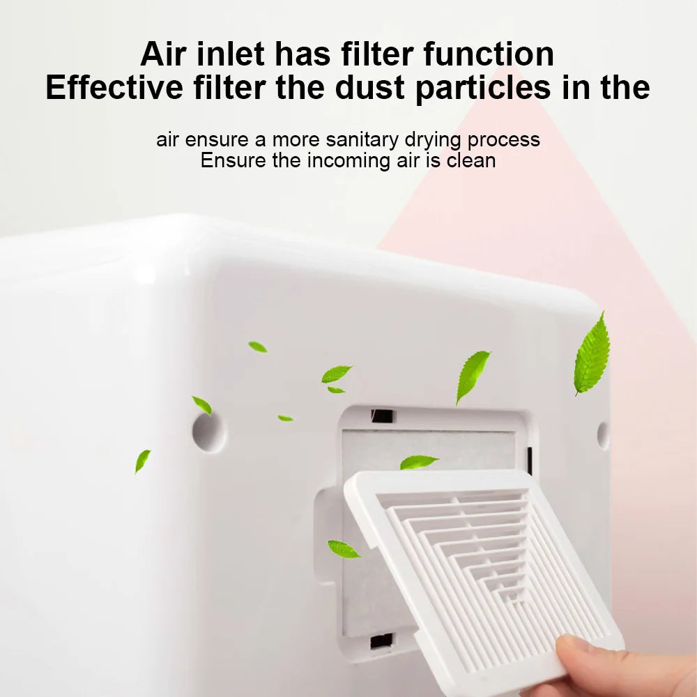 100W Baby Bottle Sterilizer Dryer UV Sterilizer for Bottle 3-in-1 Disinfection Cabinet 8L Low Noise with LCD Screen Timer