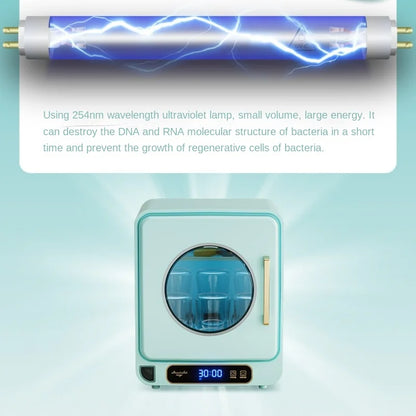 Baby Bottle Sterilizer with Pasteurization, 23L UV Disinfection Cabinet, Multi-functional Disinfection Pot for Baby Accessories