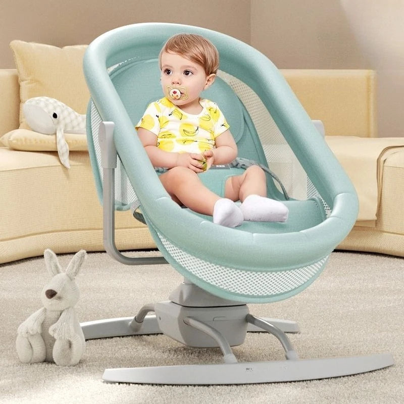 Electric Baby Cradle & Rocking Sleeper – Multifunctional Soothing Bassinet