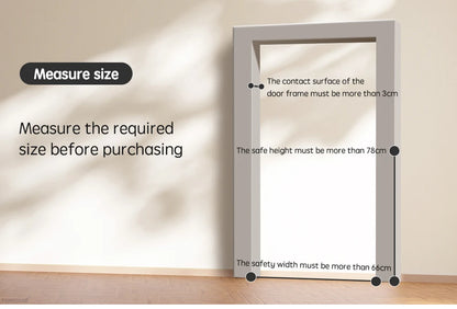 75~147cm Fence Playpen Baby Gate Children's Safety Barrier Stair Security Door for Dogs Pressure-mounted Baby Safety Gate