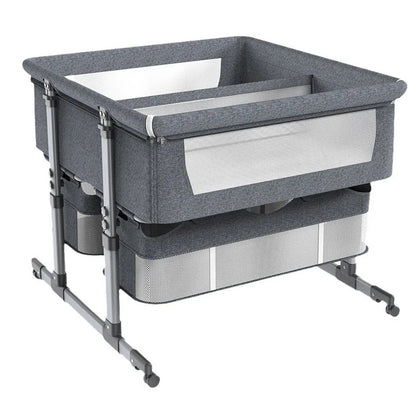 Twin Bedside Baby Crib